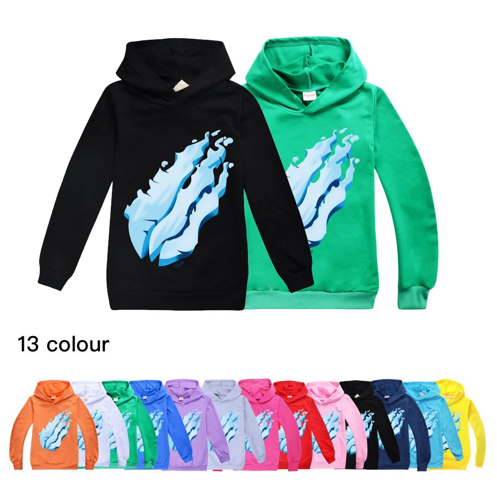 

Детская футболка из хлопка с длинным рукавом для геймеров