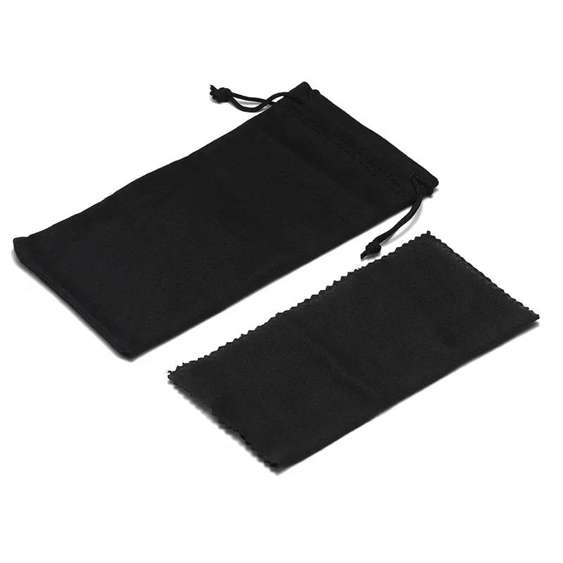 Ahora тканевый чехол для солнцезащитных очков с салфеткой очистки пылезащитный