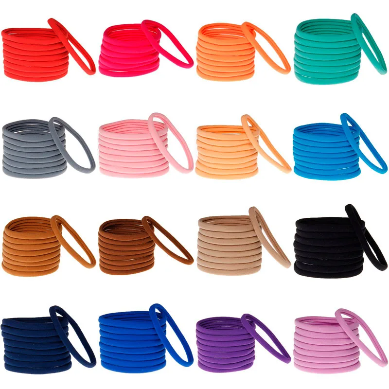 

U choose 10 Newborn Nylon Nude Elastic Headband Solid Baby girl Hairband Headbands DIY Kids Hair Accessory Infantil Diadema