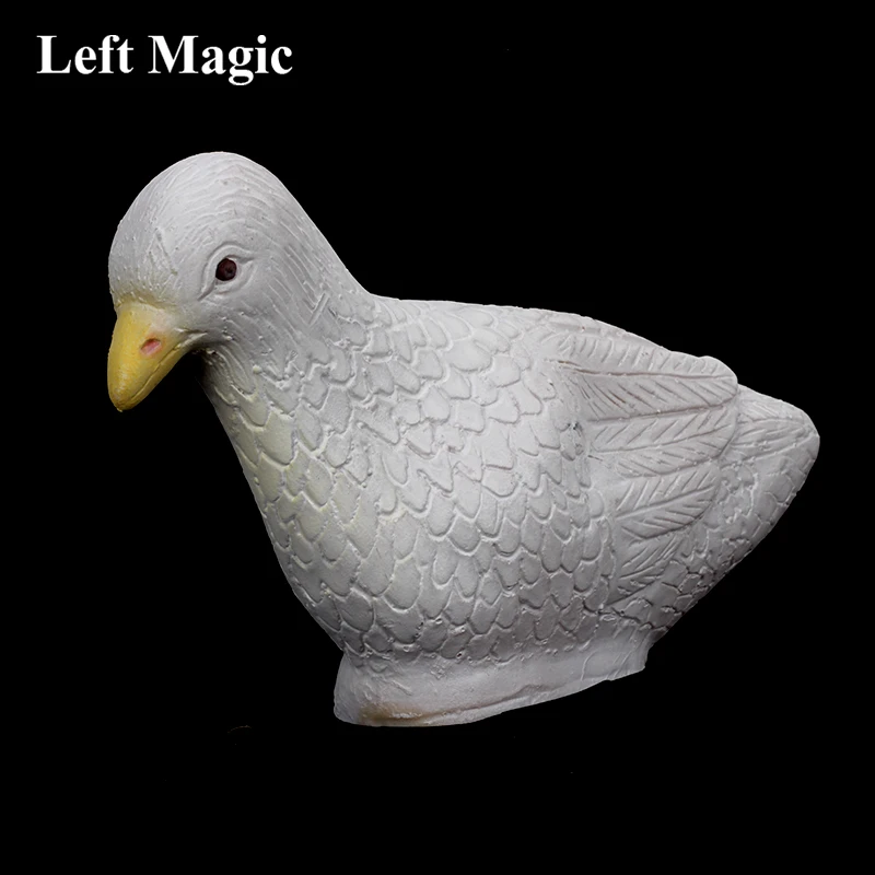 Живые резиновые латексные волшебные фокусы в виде голубей появляются иллюзии