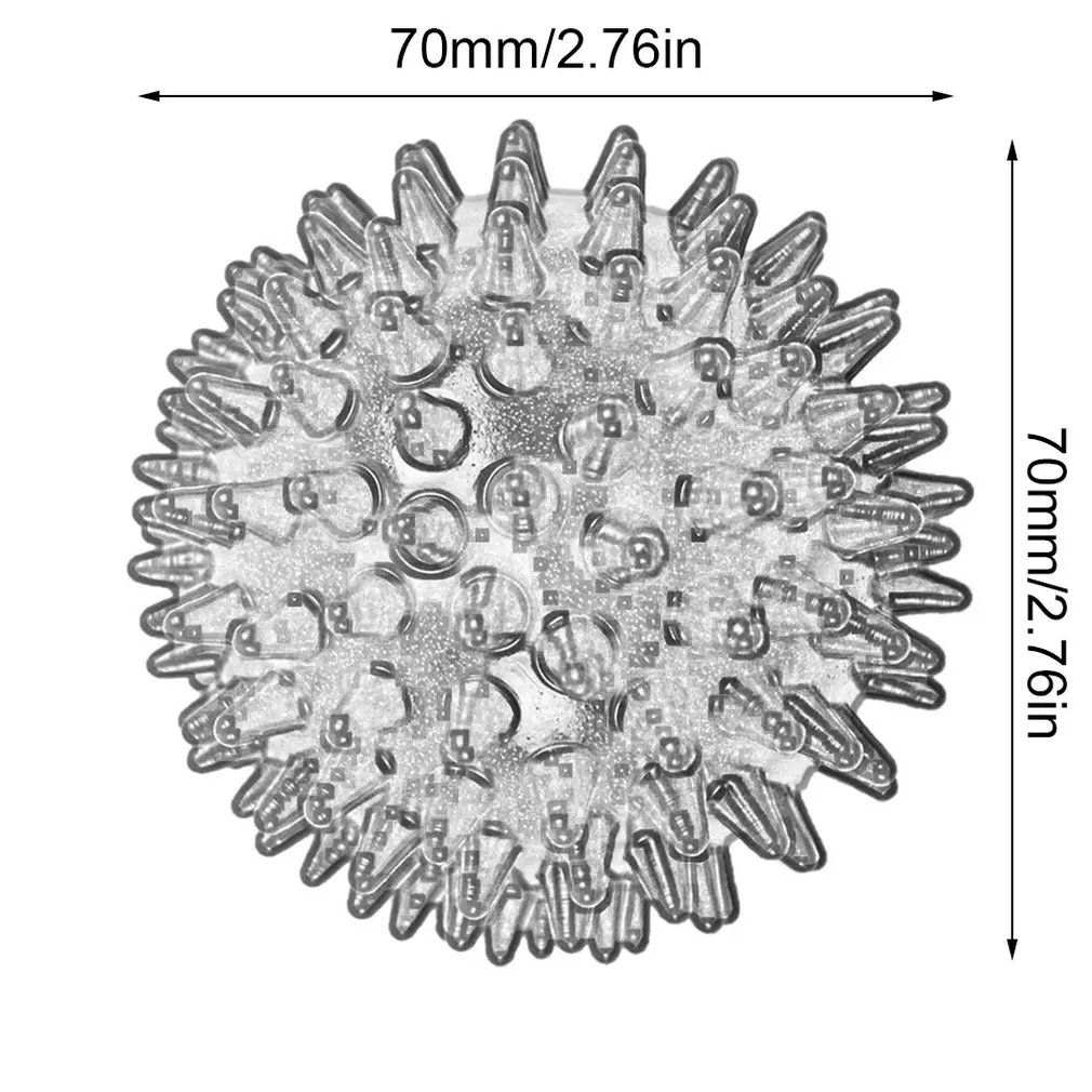Массажный мяч ножевой ПВХ Защита окружающей среды шпоры для ног Подошвенный шар