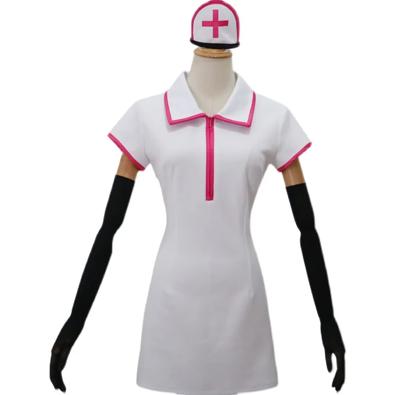 

Chainsaw Man Cosplay Makima Costume Anime Role Cos Set Halloween Christmas Party Animation Nurse Uniform Unisex Suit