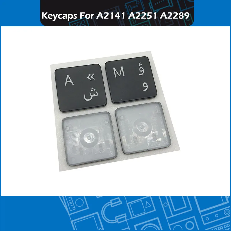 Оригинальные новые колпачки для клавиатуры ноутбука с арабской раскладкой