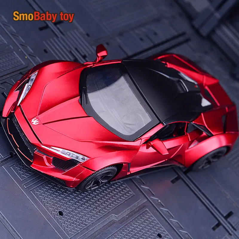 

1:32 Fast and Furious Alloy Car Model Lykan HyperSport Metal Diecasts Vehicles Collection Toy For Boy Children Gift Fastshipping