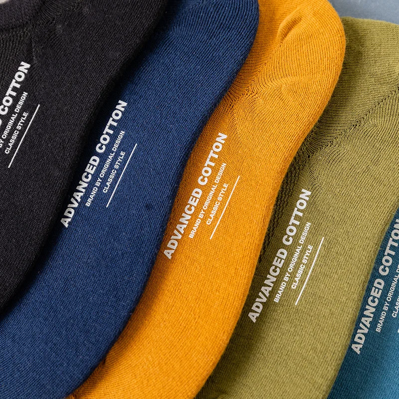 5 пар носки для мальчиков женские лодочные хлопковые летние дышащие низкие