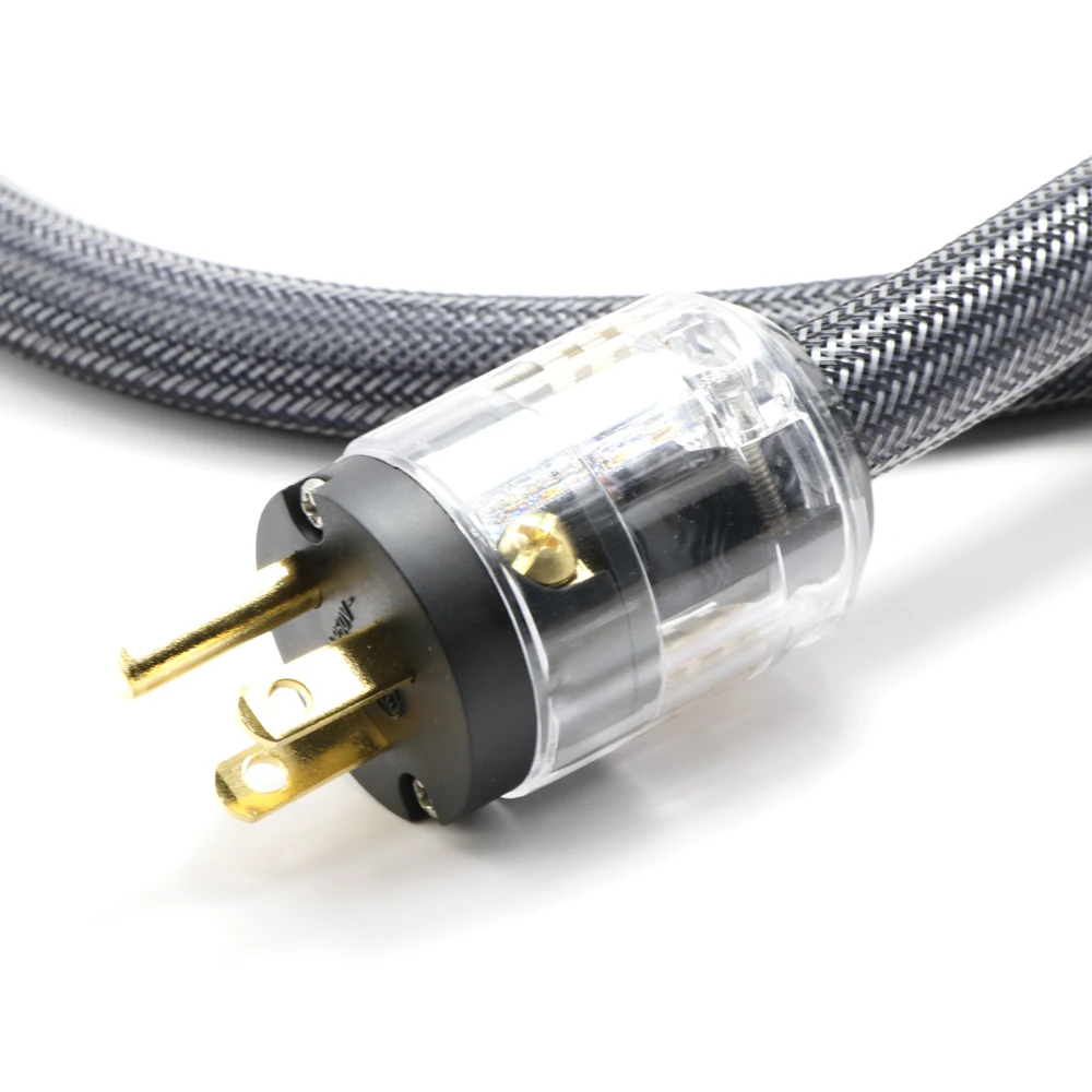 Hi End Fi аудио шнур питания YTER 4 мм2 американский силовой кабель из чистой меди