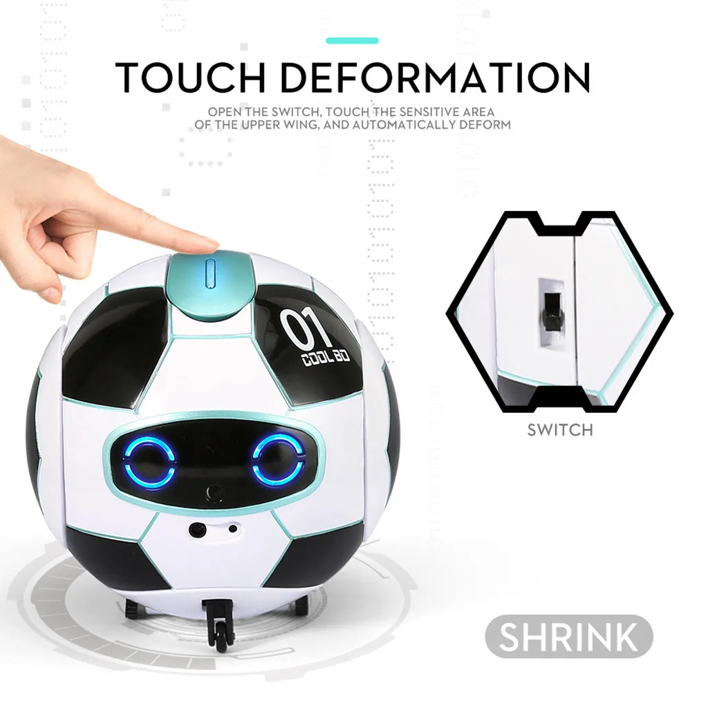 Education For Kids Fun Learning Toys Children Voice Recognition Control Obstacle Avoidance Football Robot W910 | Игрушки и хобби
