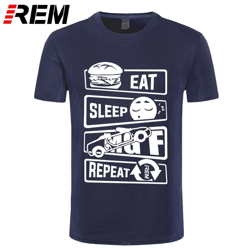 

Eat Sleep MG F T-Shirt Motorholics Mens