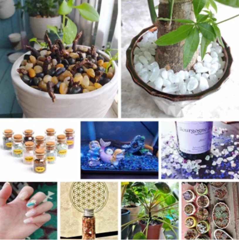 Бусины неправильной формы из кварцевого агата 3-5 мм | Украшения и аксессуары