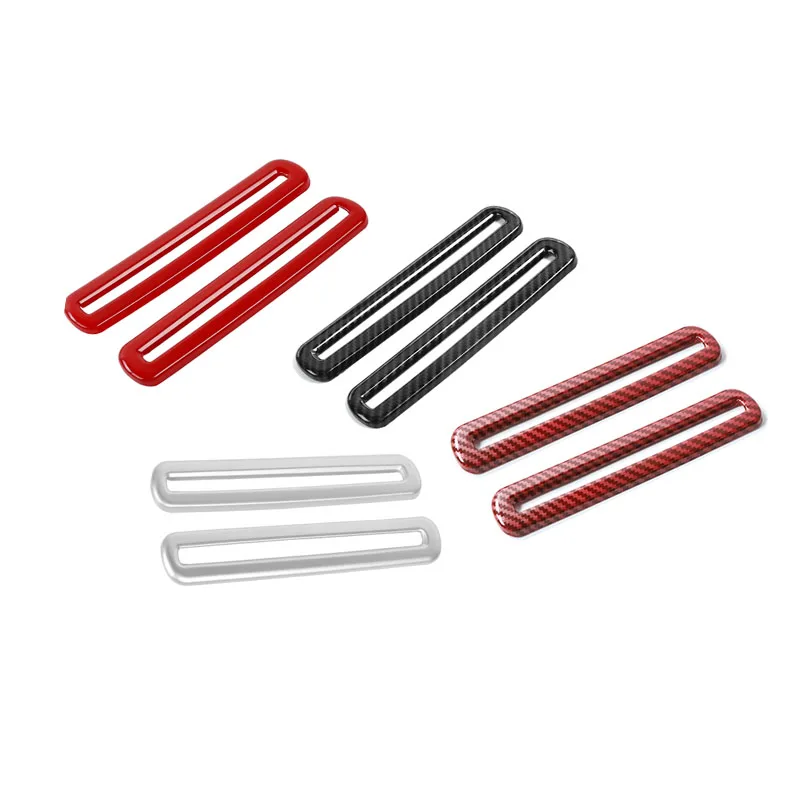 

Fit For Dodge Challenger 2015+ Interior Mouldings Side Door Air Vent Cover Tirm Air Outlet Decoration Sticker Auto parts
