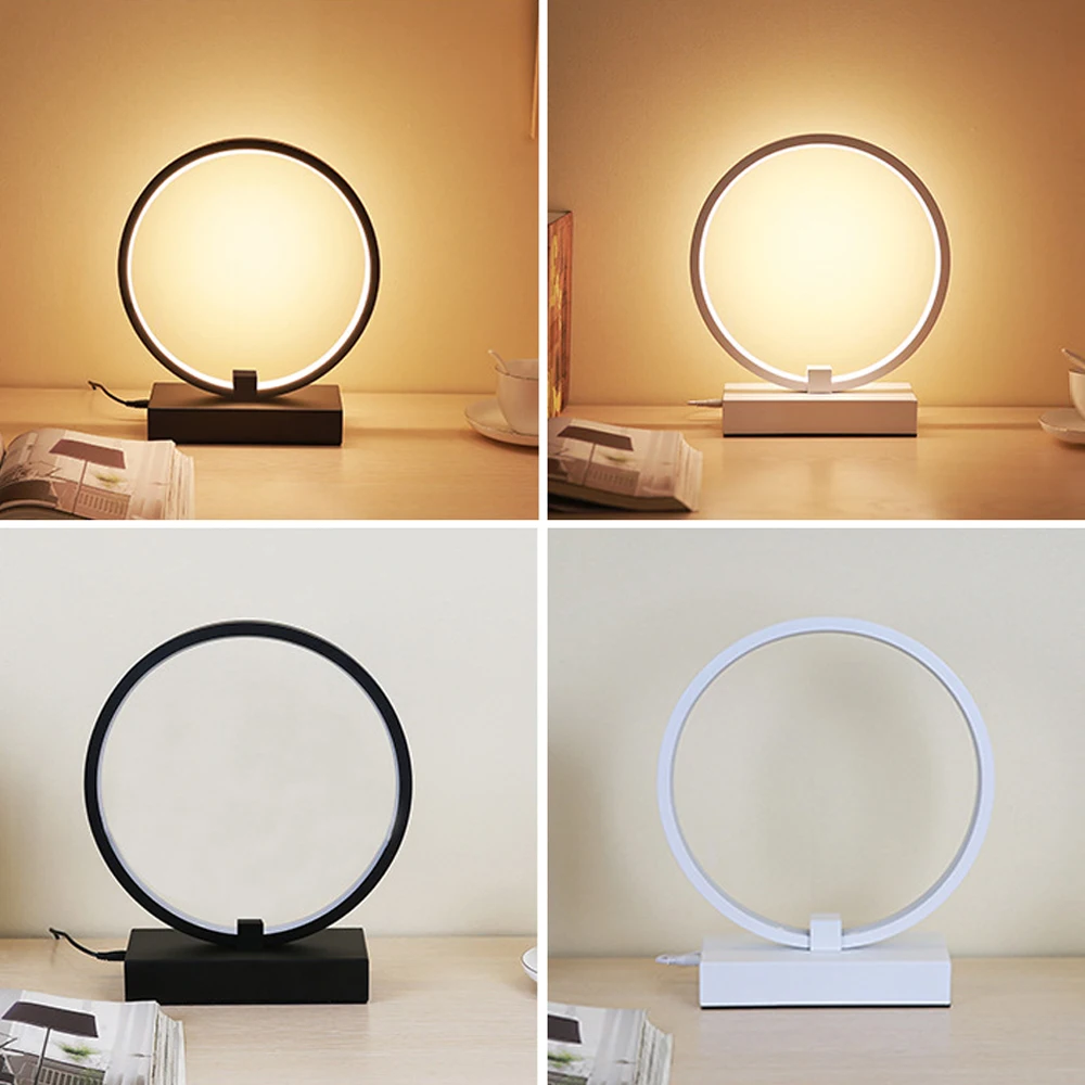 Современный Креативный Настольный светильник с защитой глаз для гостиной