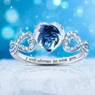 Кольца с кристаллами женские, Винтажные Ювелирные изделия в эстетике девушек-подростков, кольца с кристаллами дракона, сердца