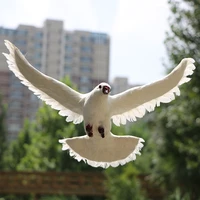 simulation feather pigeon model fake artificial imitation realistic bird animal miniature home garden outdoor wedding decoration