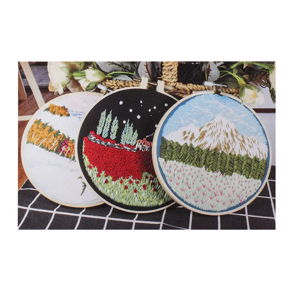 Набор для рукоделия Вышитый цветочный узор рукоделие начинающих вышивки