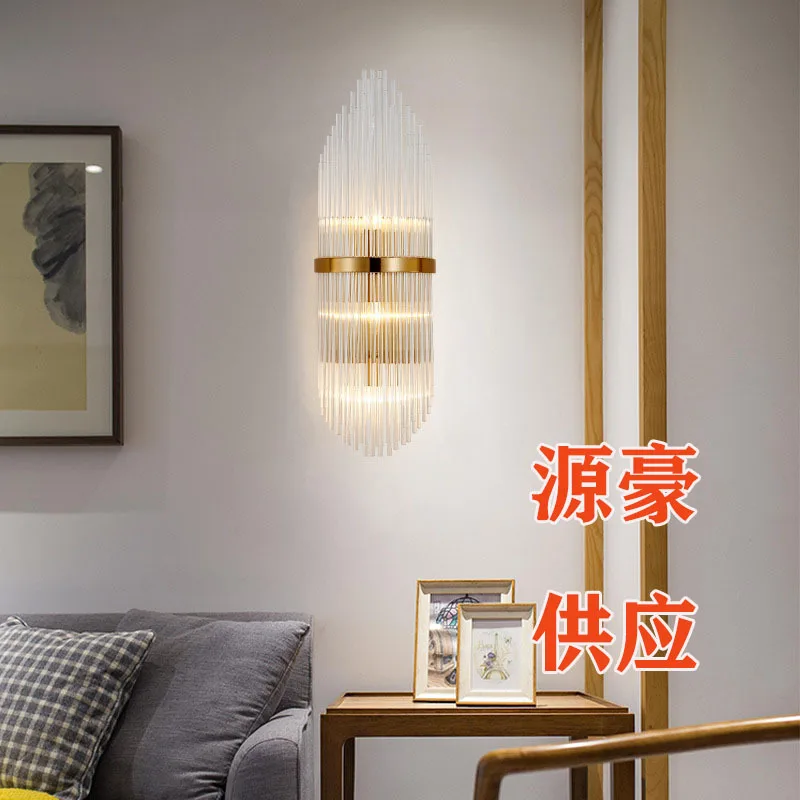 

modern aplique luz pared iron aisle dining room corridor espelho home deco