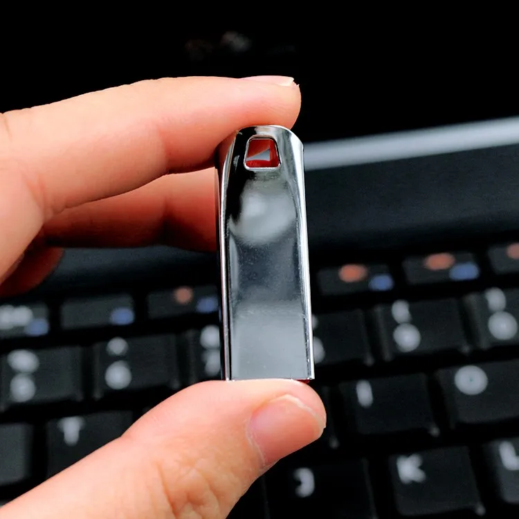 Оптовая продажа флеш накопитель 8 ГБ 16 32 64 128 металлический USB карта памяти 2 0
