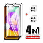 Защитное стекло 4 в 1 для Samsung Galaxy M22 M12 M32 A52 A22