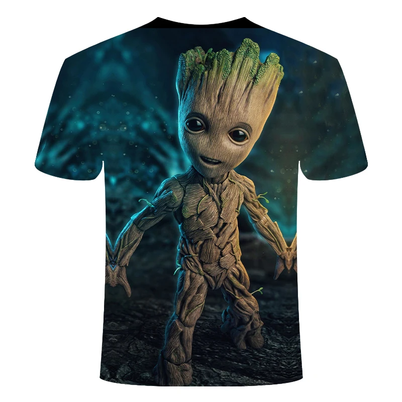 Футболка miracle Groot для мужчин и женщин футболка в стиле хип хоп Харадзюку 3D