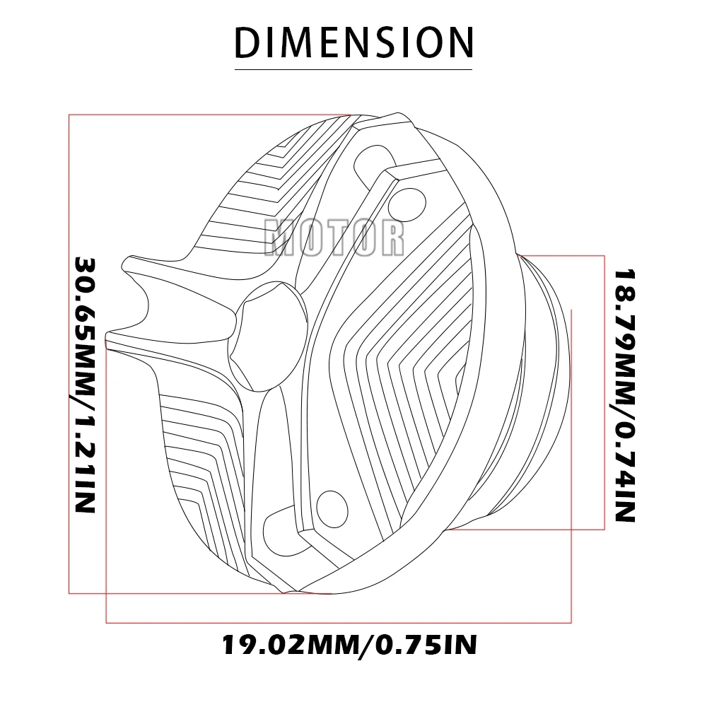 Для мотоцикла Suzuki DL650 V-STROM 2004-2020 DL1000 VSTROM 2002-2019 DL 650/1000 Заглушка для масляного бачка двигателя из алюминия с ЧПУ-обработкой.