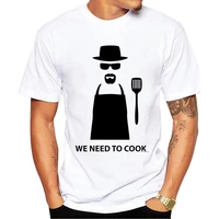 fpace 2019 fashion we need to cook design men t shirt short sleeve cook heisenberg printed tshirts casual tops summer tees