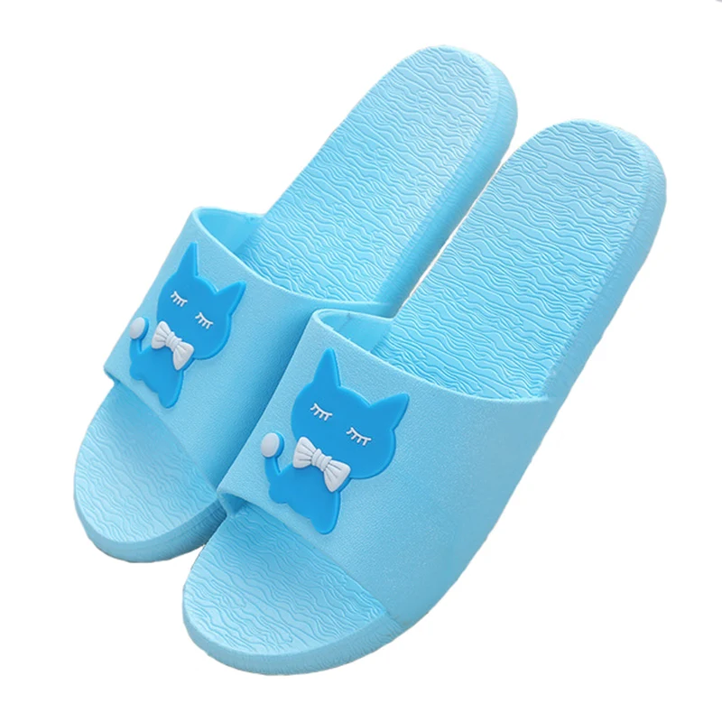 

Сандалии женские, износостойкие, Нескользящие, с рисунком кошки