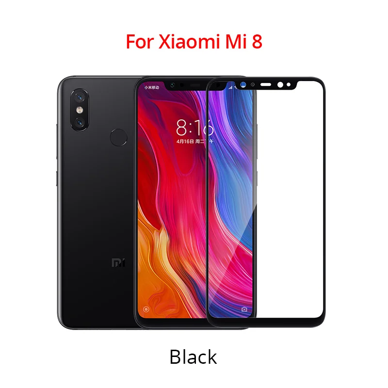 Mi 8 PZOZ для Xiaomi mi Note 9, 10 лет, CC9 Pro CC9e 8 5X 6X mi x 3 2 2S A2 Lite A3 Pocophone F1 закаленное Стекло Экран пленка на весь экран - Цвет: Mi 8