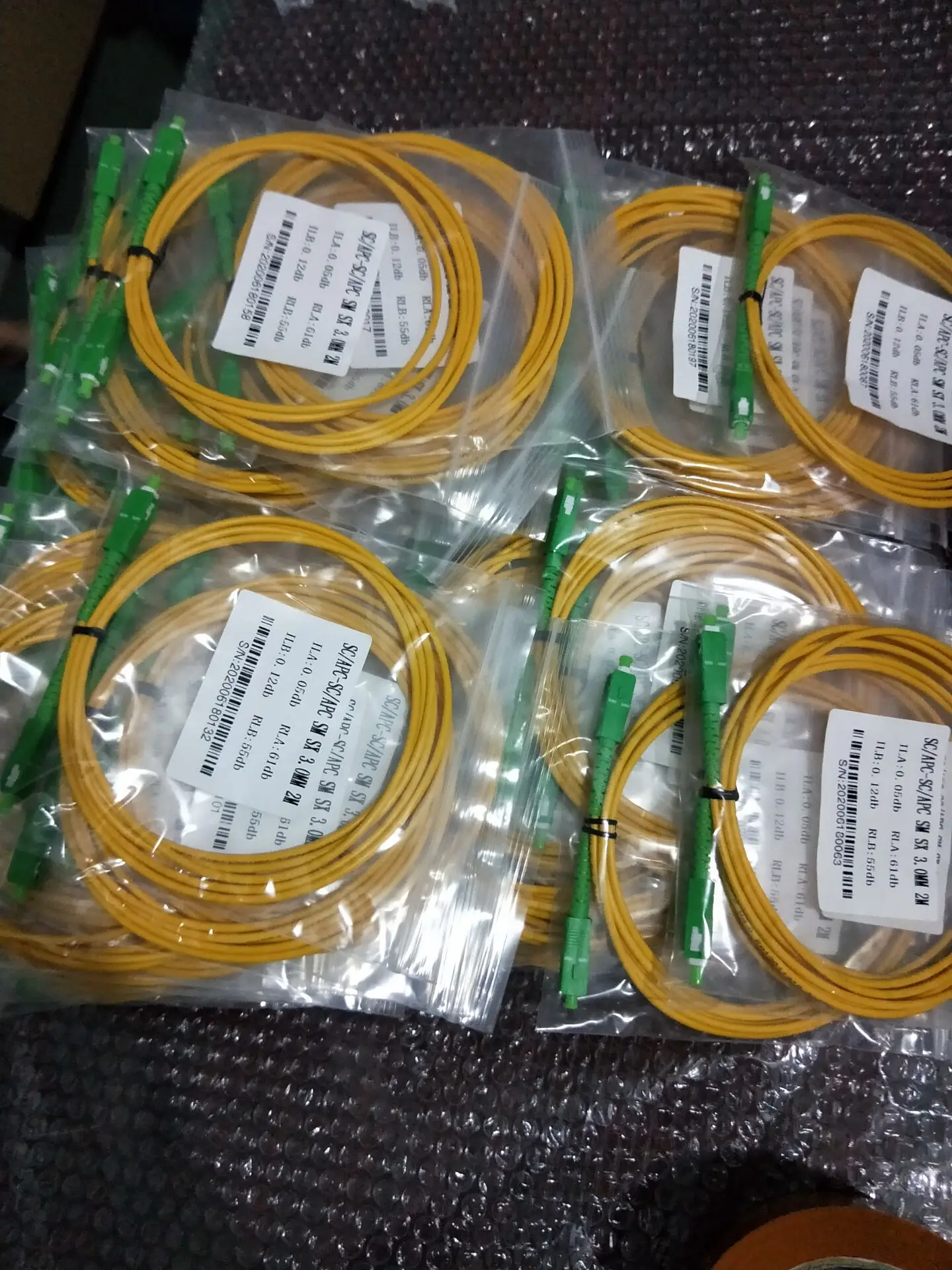 Шнур SC Оптического кабеля FTTH оптический патч-корд-оптический патч-корд G657a-Fiber