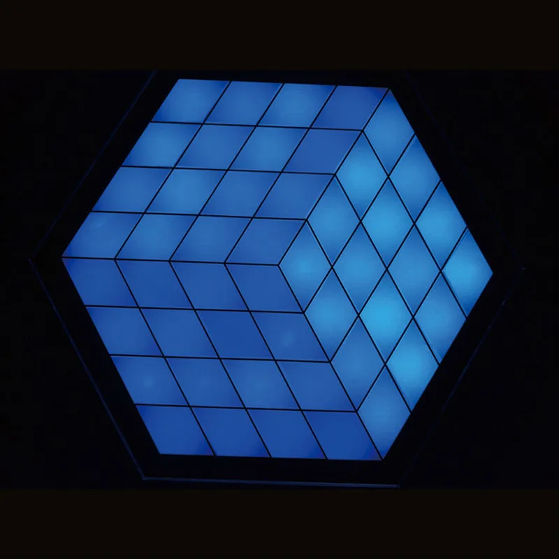 Goedkoop 2019 3D Led Dance Floor Zeshoekige Podium Verlichting Cubes Begraven Verlichting Bar Ktv Vloertegels Disco Led Licht Dj Lamp Podium Verlichting