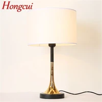 hongcui table lamps contemporary luxury design led desk light decorative for home