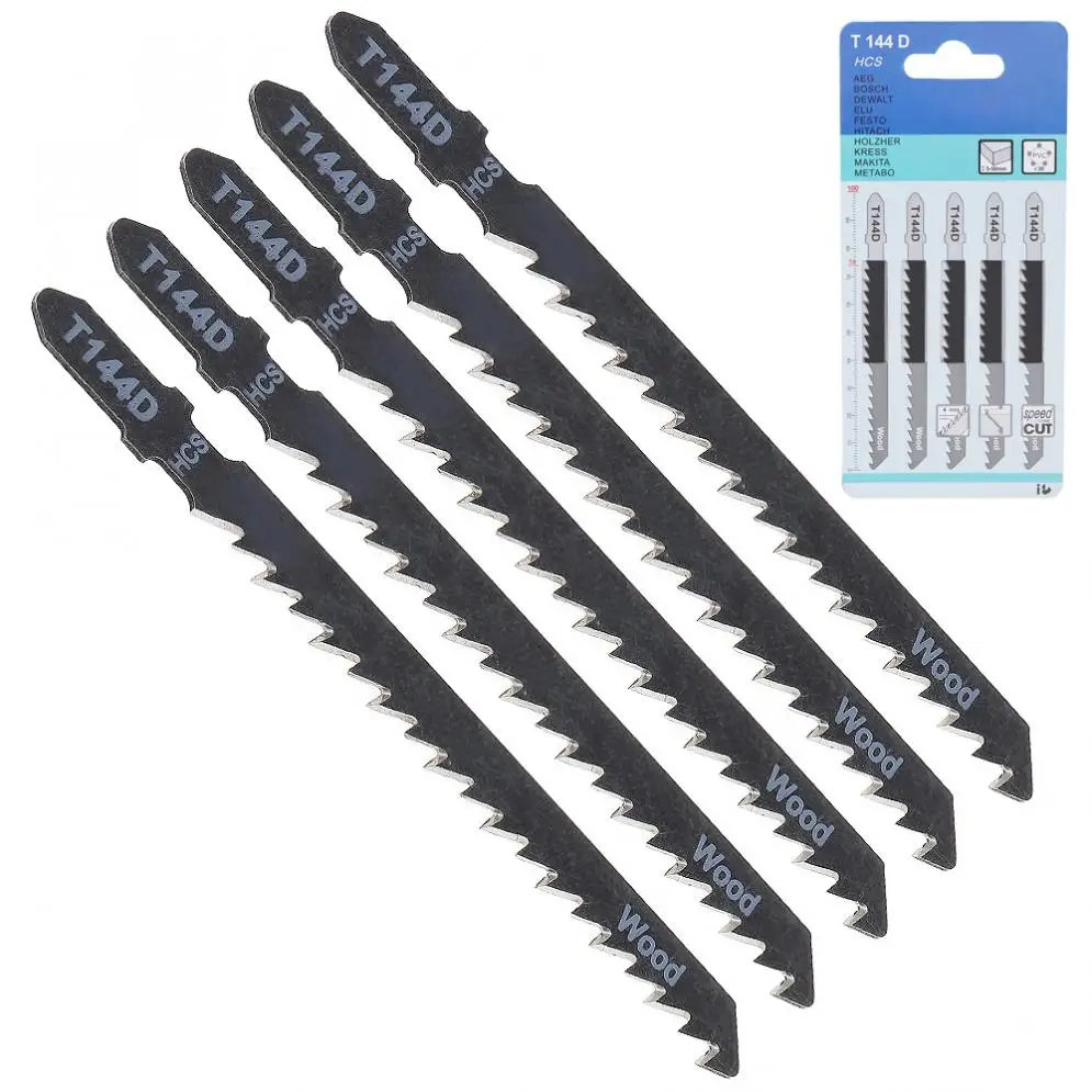 5 шт./компл. T144D 100 мм Высокоуглеродистая сталь возвратно-поступательное лезвие