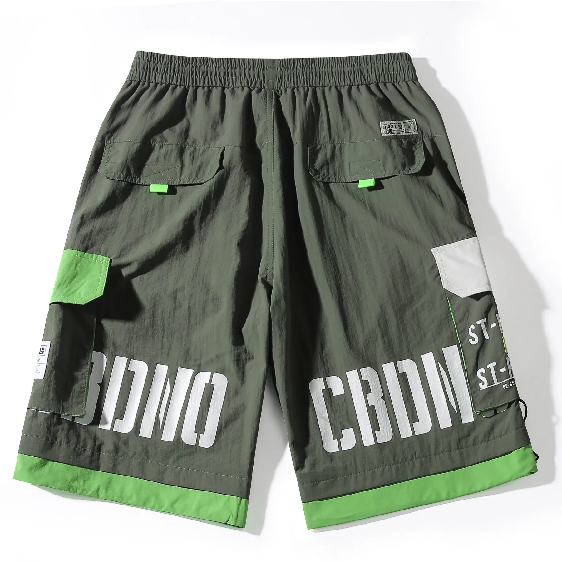 GOESRESTA летние мужские шорты модные свободные с большим карманом Модные уличные