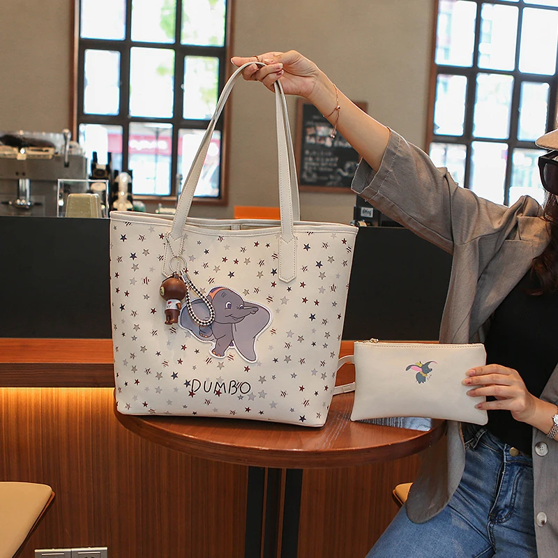Сумка Детская Дамбо Disney модная уличная вместительная портативная Сумочка на