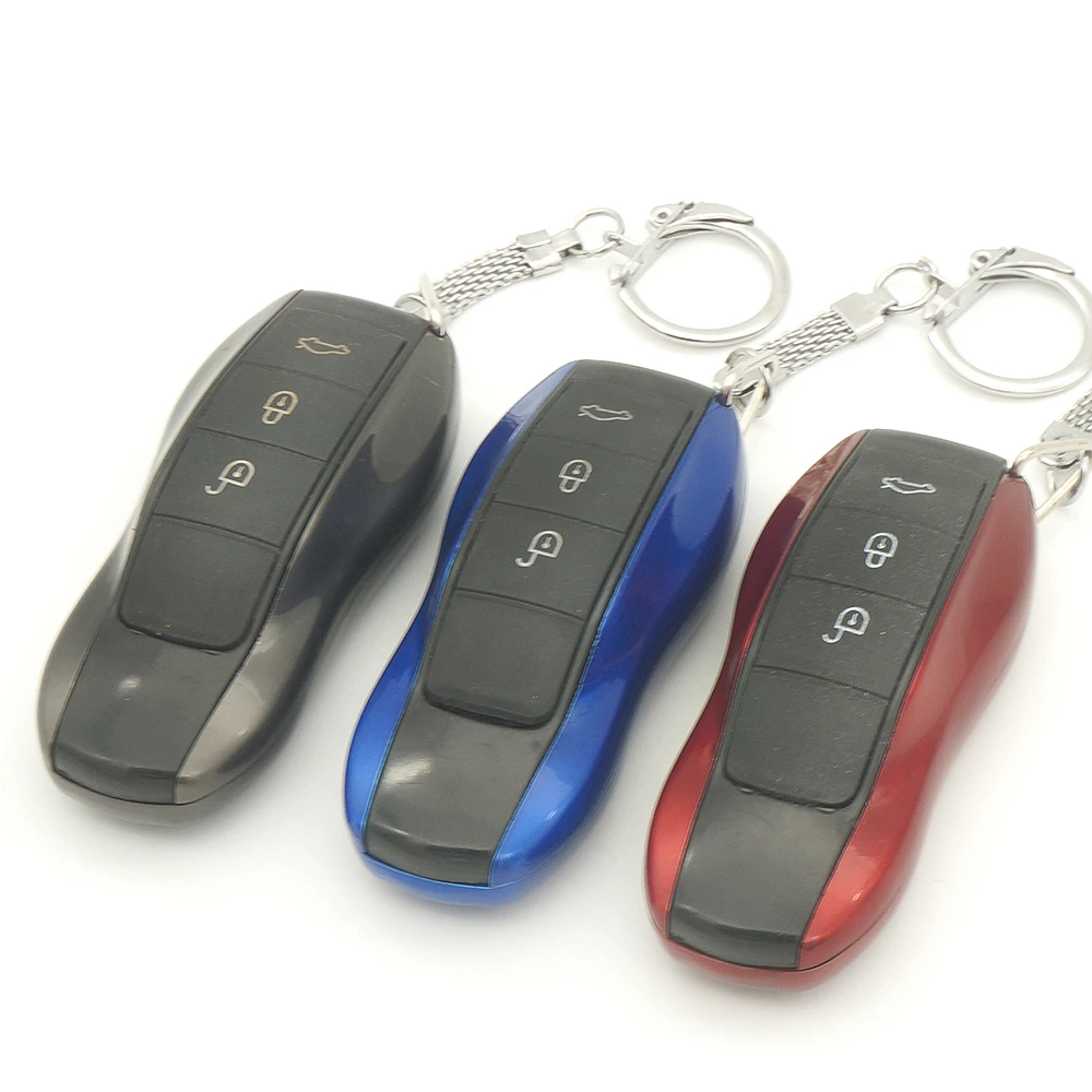 

10pcs Car Shape Pipe With Keychain Tobacco Smoking Pipes remote control Pipes Metal Smoke Cigarette Accessories tube Grinder