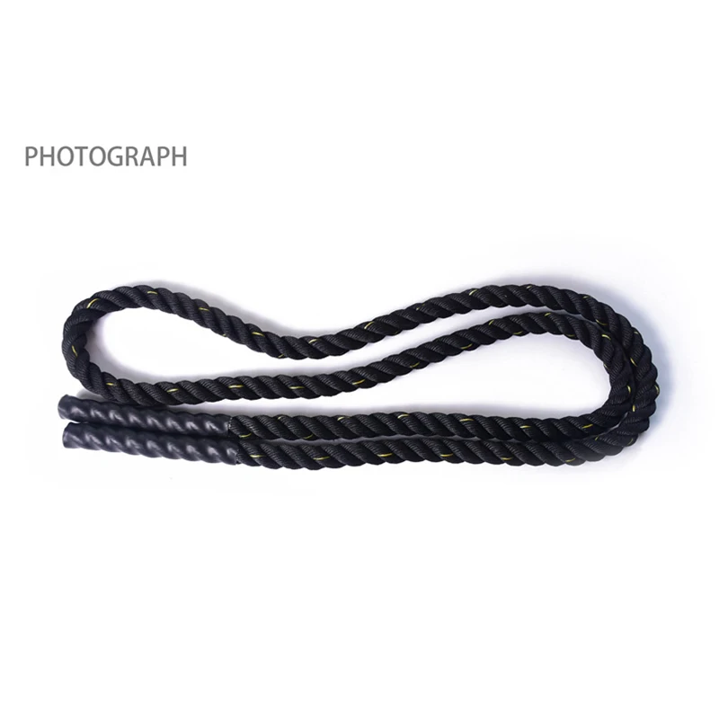 

Fitness 2.8M 3M Weighted Jump Rope Best for Boxing Weight Loss Muscle Training Strength Power Adjustable Heavy Jump Rope