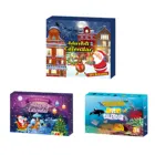 Календарь для детей сделай сам, модные ювелирные украшения, календари для Адвента, браслеты с шармами, ожерелье, Рождественская Подарочная коробка для детей