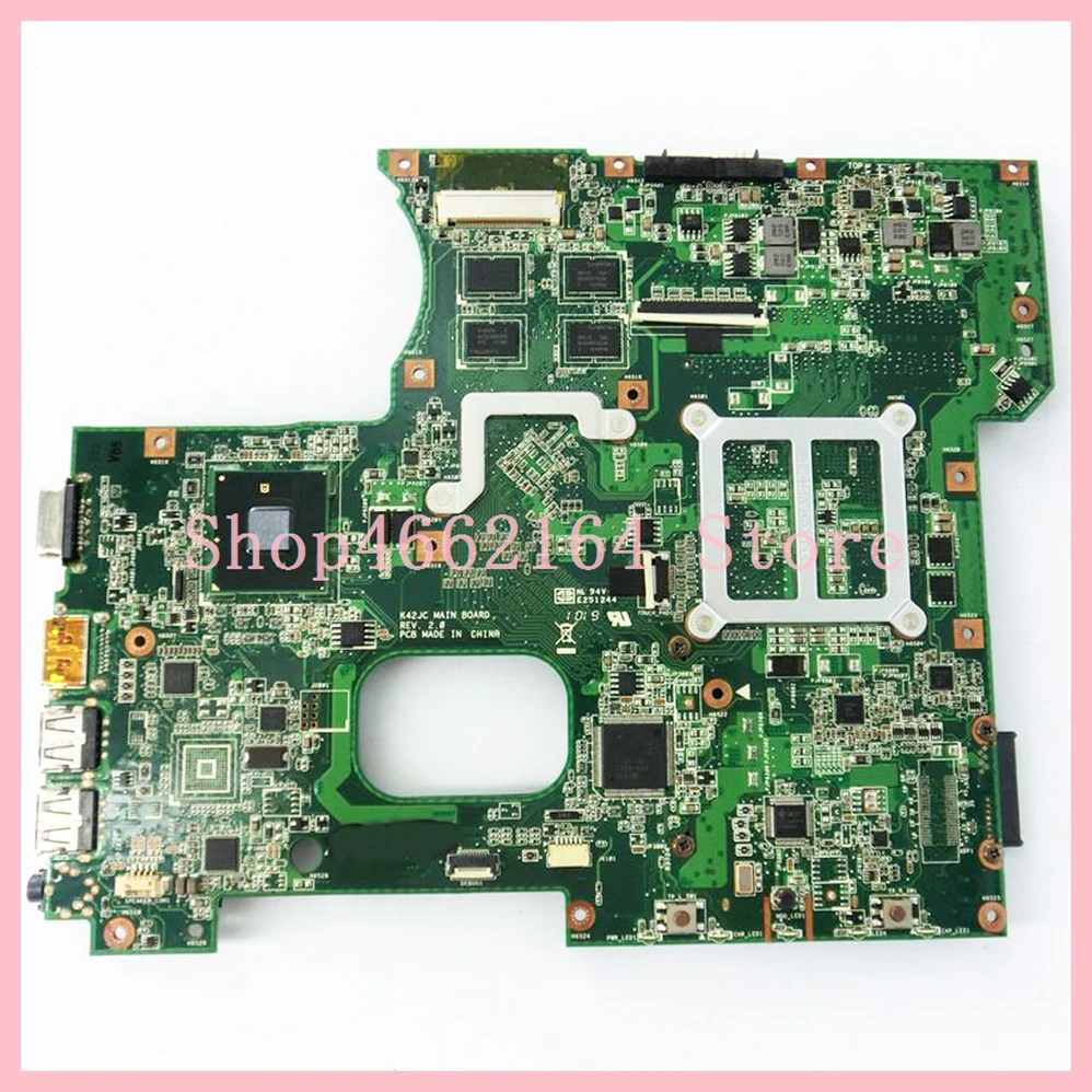 Материнская плата K42JC GT310M 1 ГБ N11M-GE2-S-B1 с 8 видеопамятью Asus X42J A42J K42J A40J тест