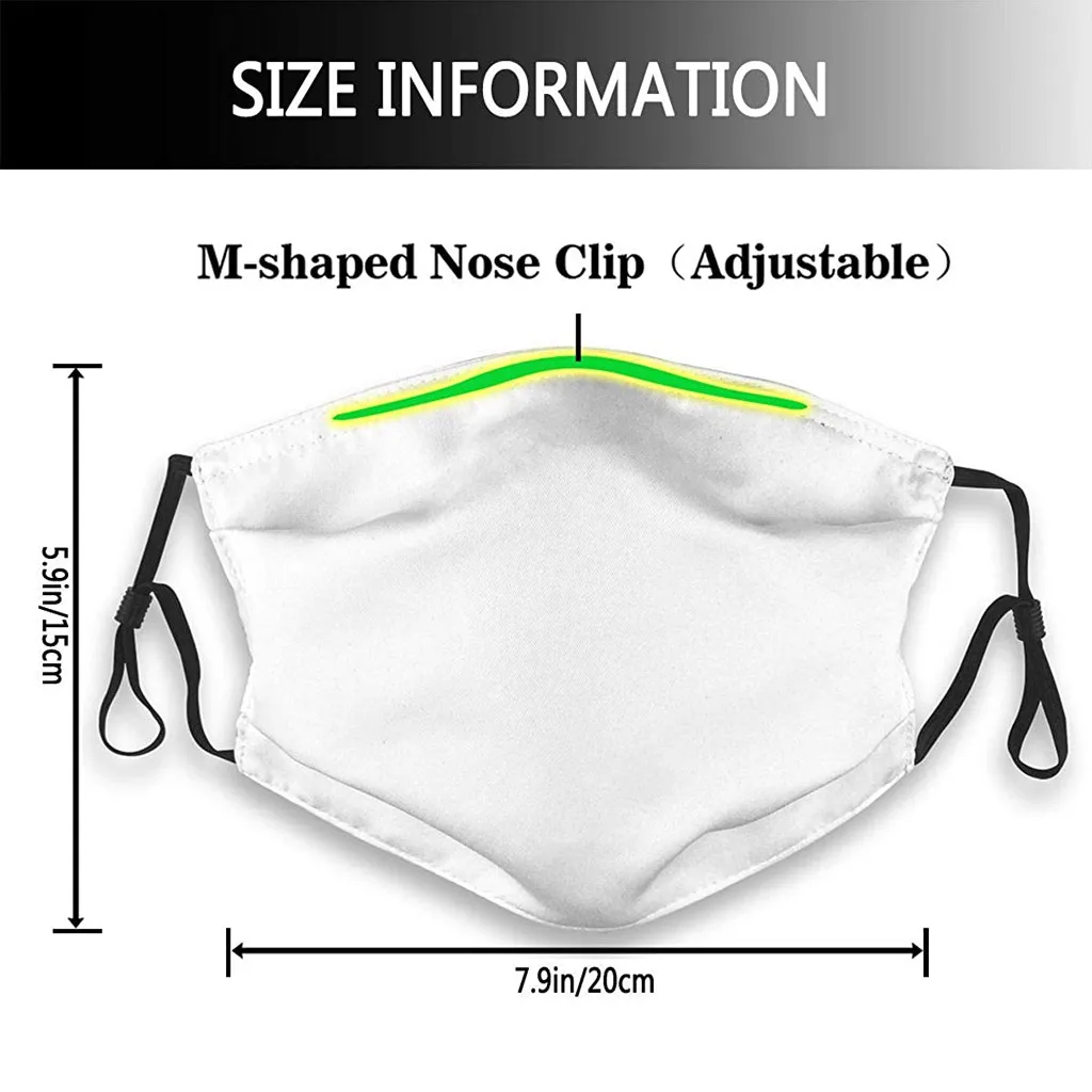 

Cute Print Mouth Masks Washable Outdoor Windproof Anti Dust Mask American flag pattern Mask Washable Reusable Mouth Masks