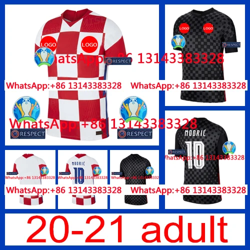 

20-21 Free shipping Croatia adult 2020 2021 Best quality Top Best custom shirt
