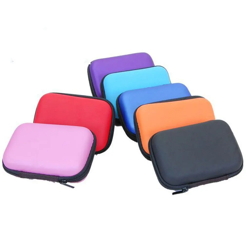 

Earphone data cable storage bag Packing eva earphone storage box digital camera bag Hard Protective Travel Carrying Case