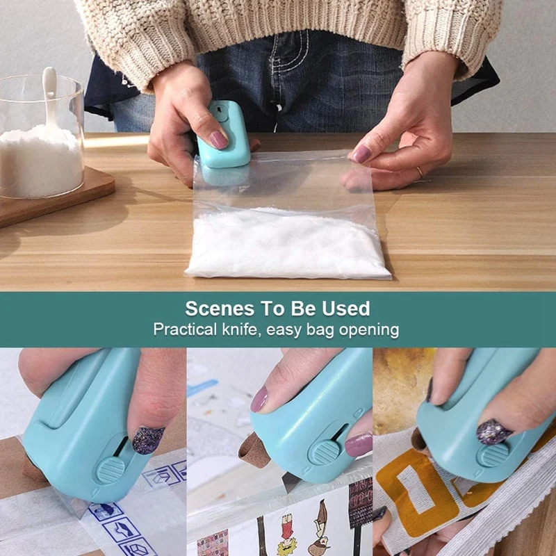 2 х мини-пленочное уплотнительное устройство вакуумный упаковщик в 1 сумка