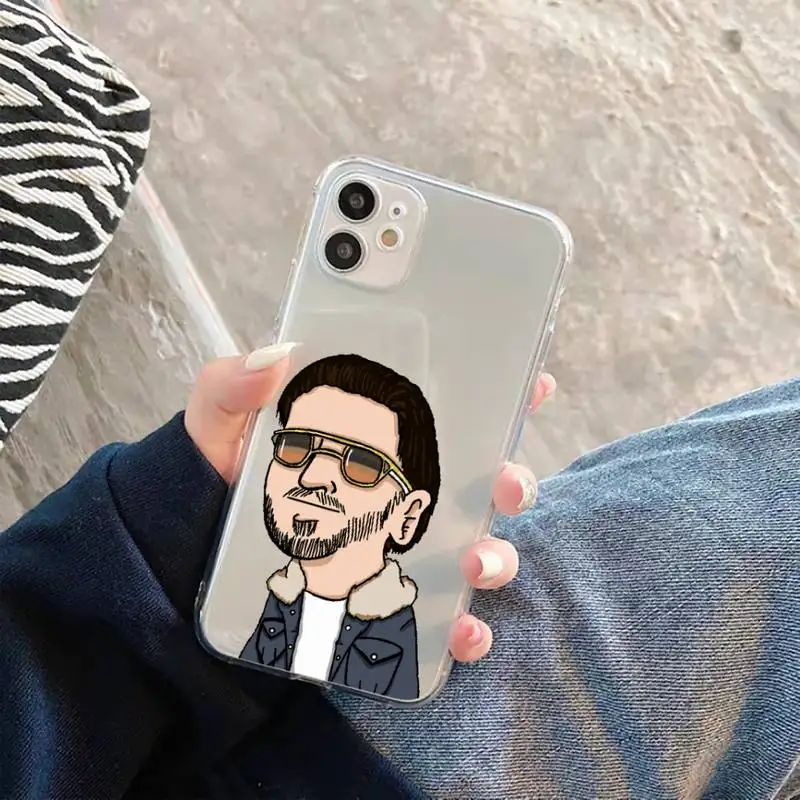 

PNL QLF Phone Case Transparent for Clear iPhone case 11 12 mini pro XS MAX 8 7 6 6S Plus X 5S SE 2020 XR