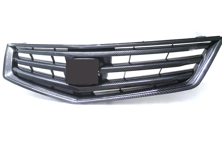 

carbon fiber texture Front Grill Grille Fit For Honda Accord MK8 Spirior 8th 09-12