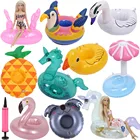 Аксессуары для Барби, 2 шт. = 1 спасательный круг + 1 купальники, плавательное кольцо с фламинго, единорогом, куклы-Барби, одежда, искусственная кукла