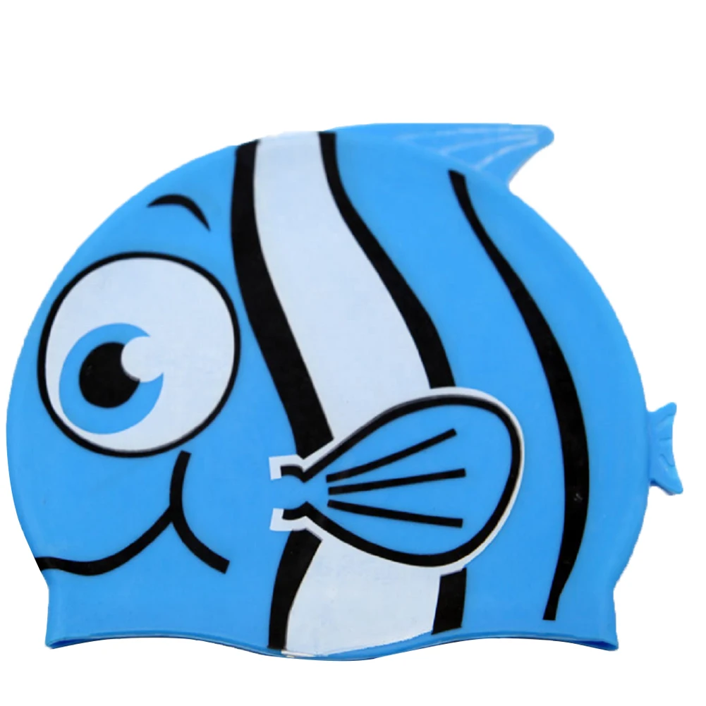 Детская Плавательная шапочка для малышей силиконовая дайвинга с милыми