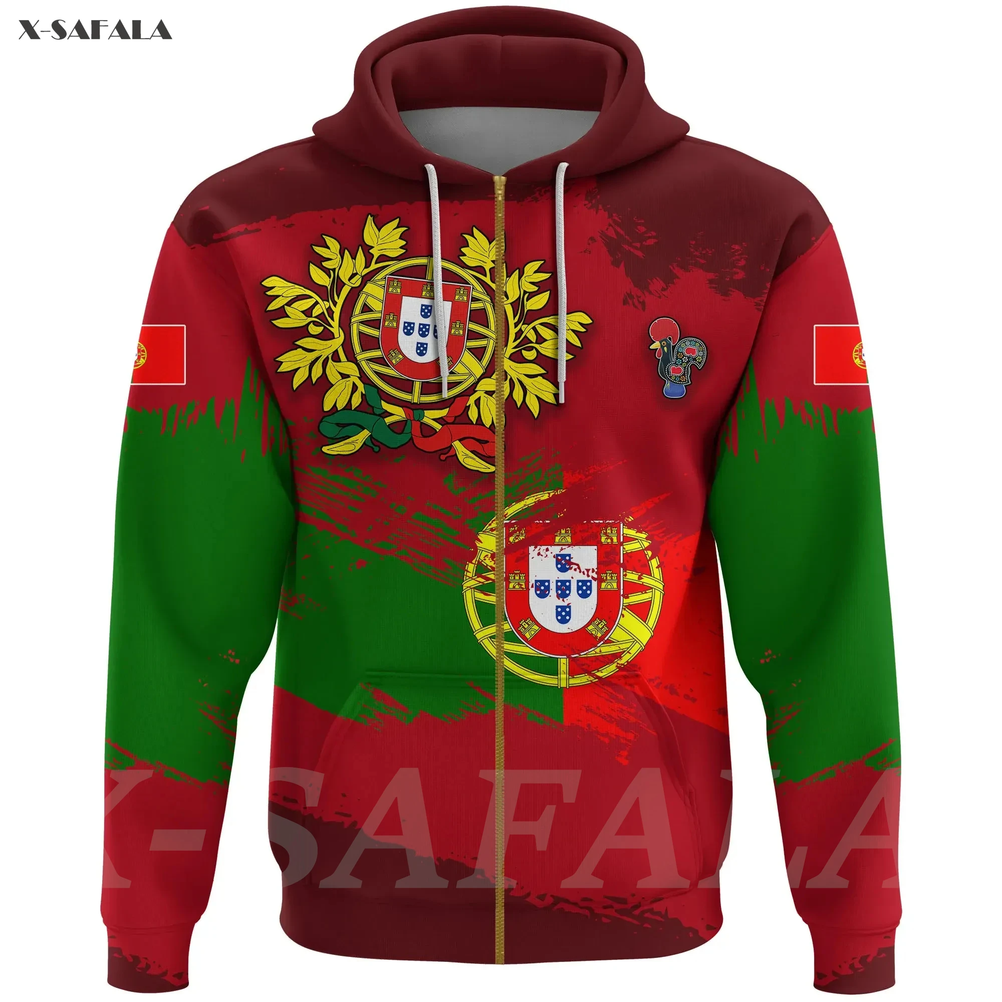 

Portugal Pattern Tattoo Country Flag 3D Printed Hoodie Man Women Pullover Tracksuit Outwear Zipper Sweatshirt Casual Jersey