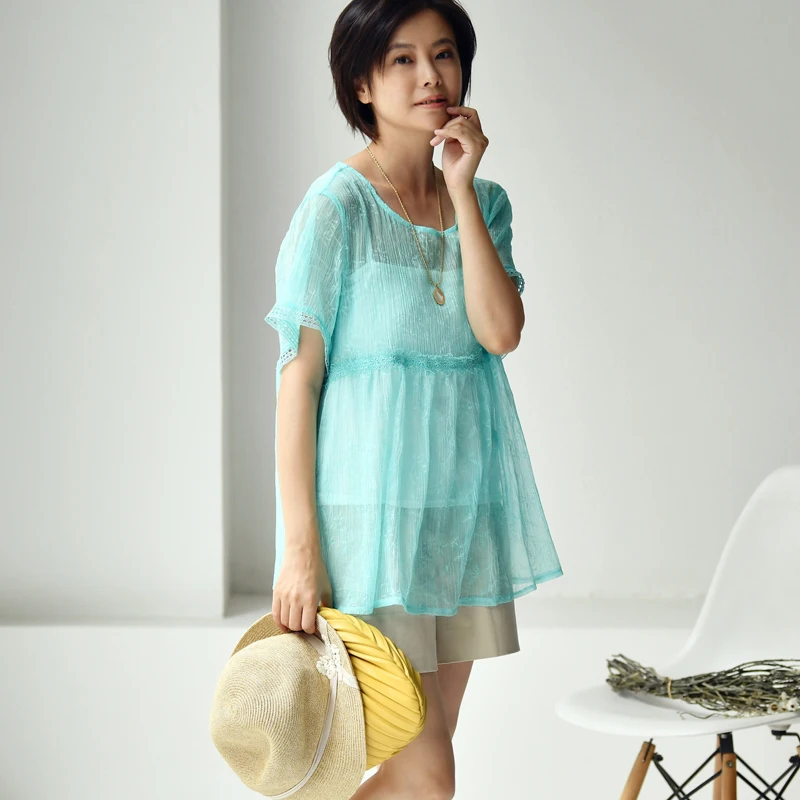 MICOCO C3052 арт большой код круглый вырез большая маятниковая перспектива слинг