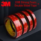 Двухсторонняя акриловая поролоновая клейкая серая лента 3M VHB, водонепроницаемая бытовая техника, автомобильные настенные наклейки, декор для кухни и ванной комнаты
