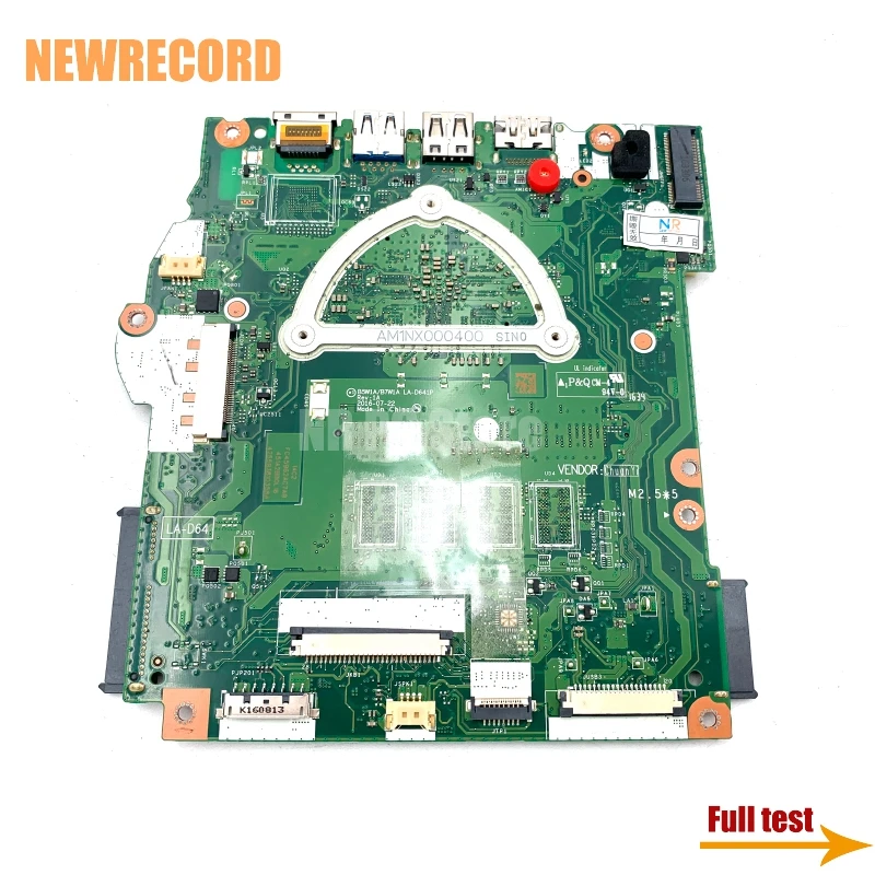 Материнская плата для ноутбука Acer Aspire ES1-LA-D641P новая запись 533 NBGFT1100C NBGFT1100B NBGH411001