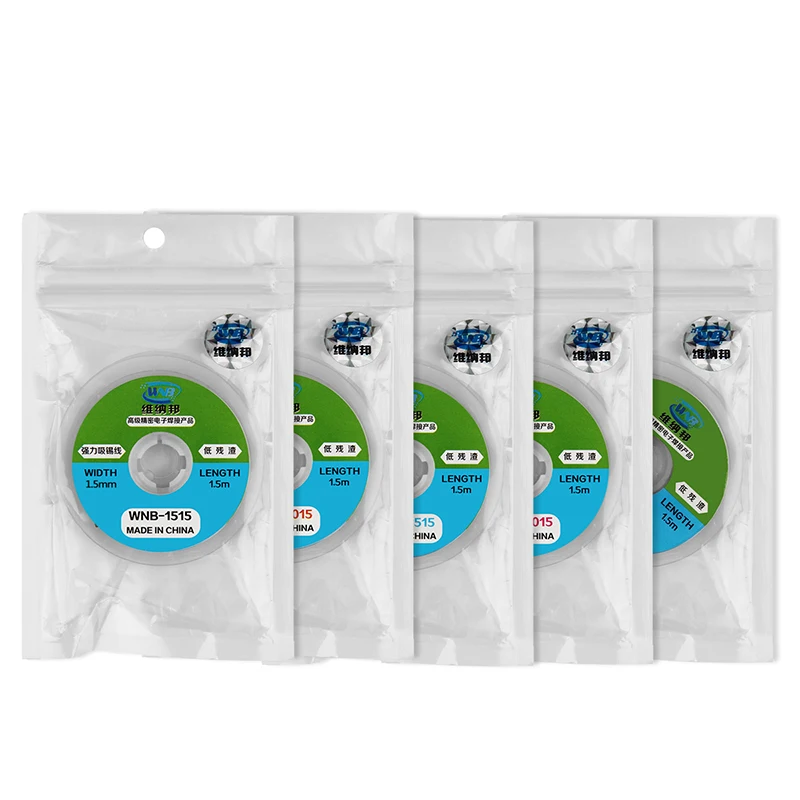 10 шт./лот оплетка для удаления припоя фитиль провод 1 5 мм 2 0 3 Ширина м