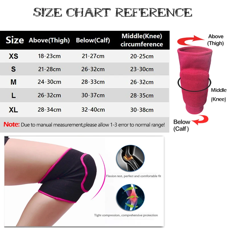 

Professional Kids Nylon Football Volleyball Soccer Knee Pads Knee Supports Yoga Basketball Training Protection Dance KneePads